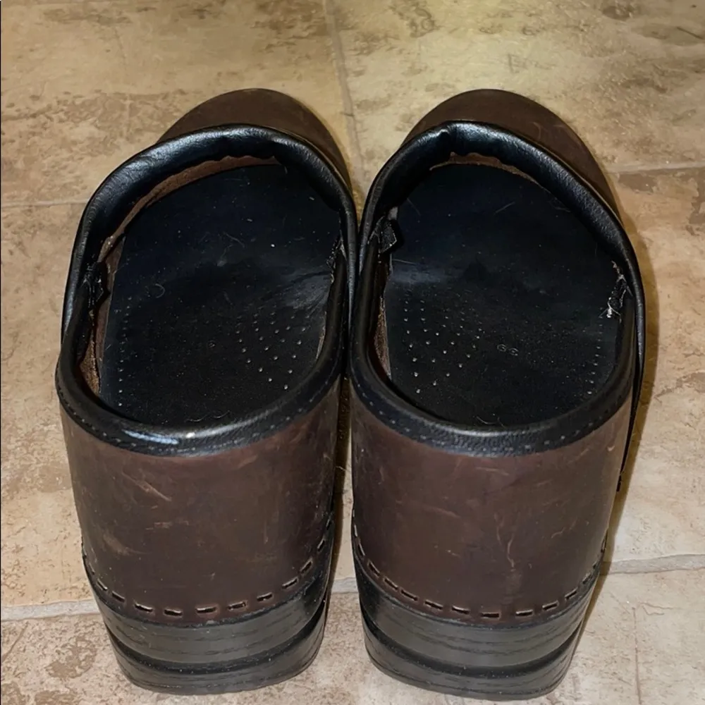 Women’s Dansko Professional Python Patent Clog - Image 4