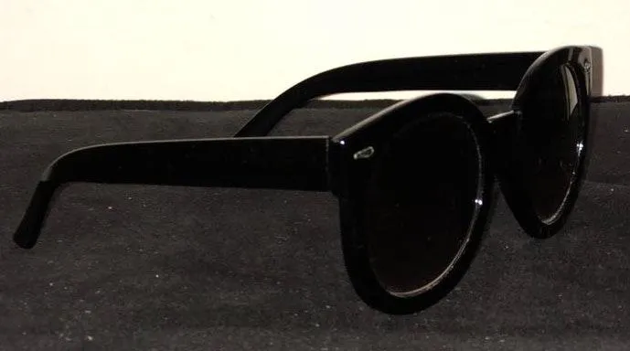 Urban Outfitters Black Round Sunglasses - Image 3