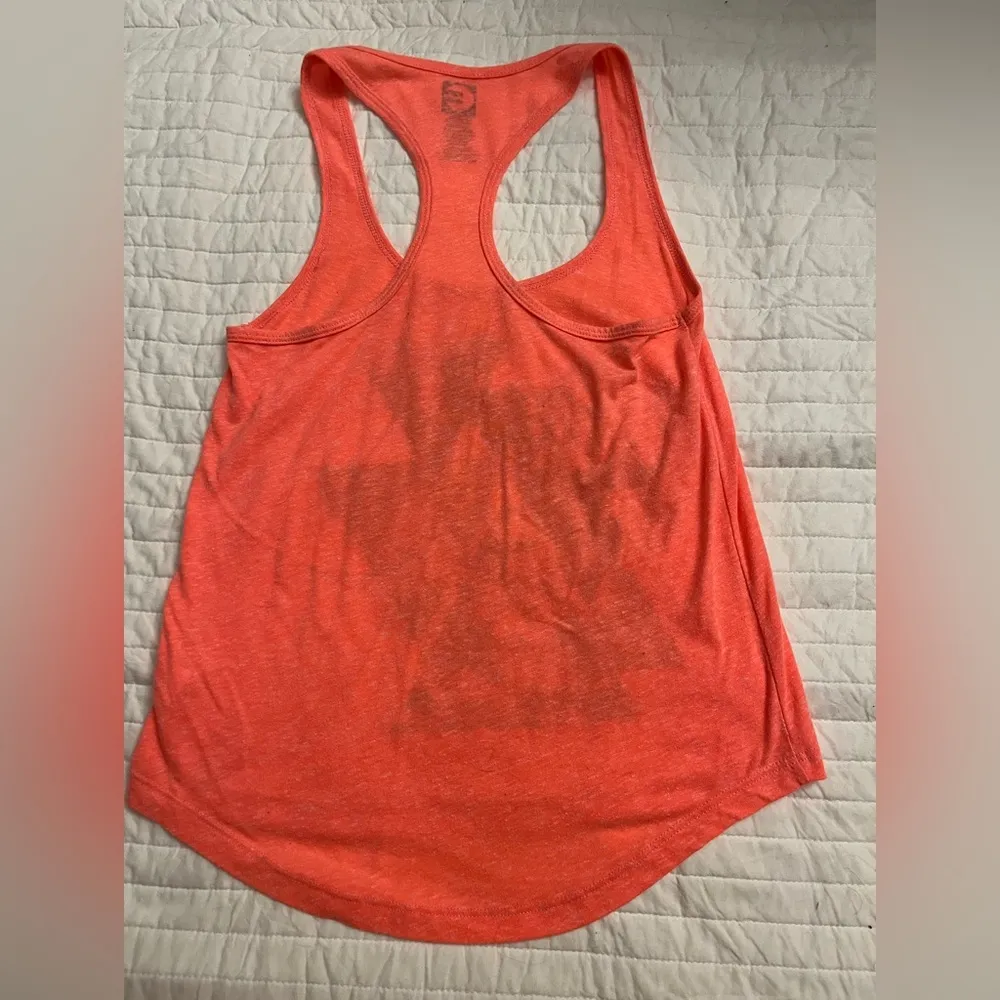 Billabong bright coral tank top - Image 2