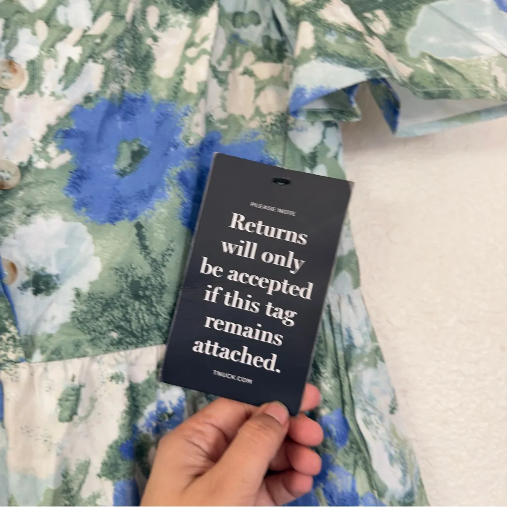 Tuckernuck Jardin de Fleurs Violetta Floral Midi Maxi Dress - Image 7