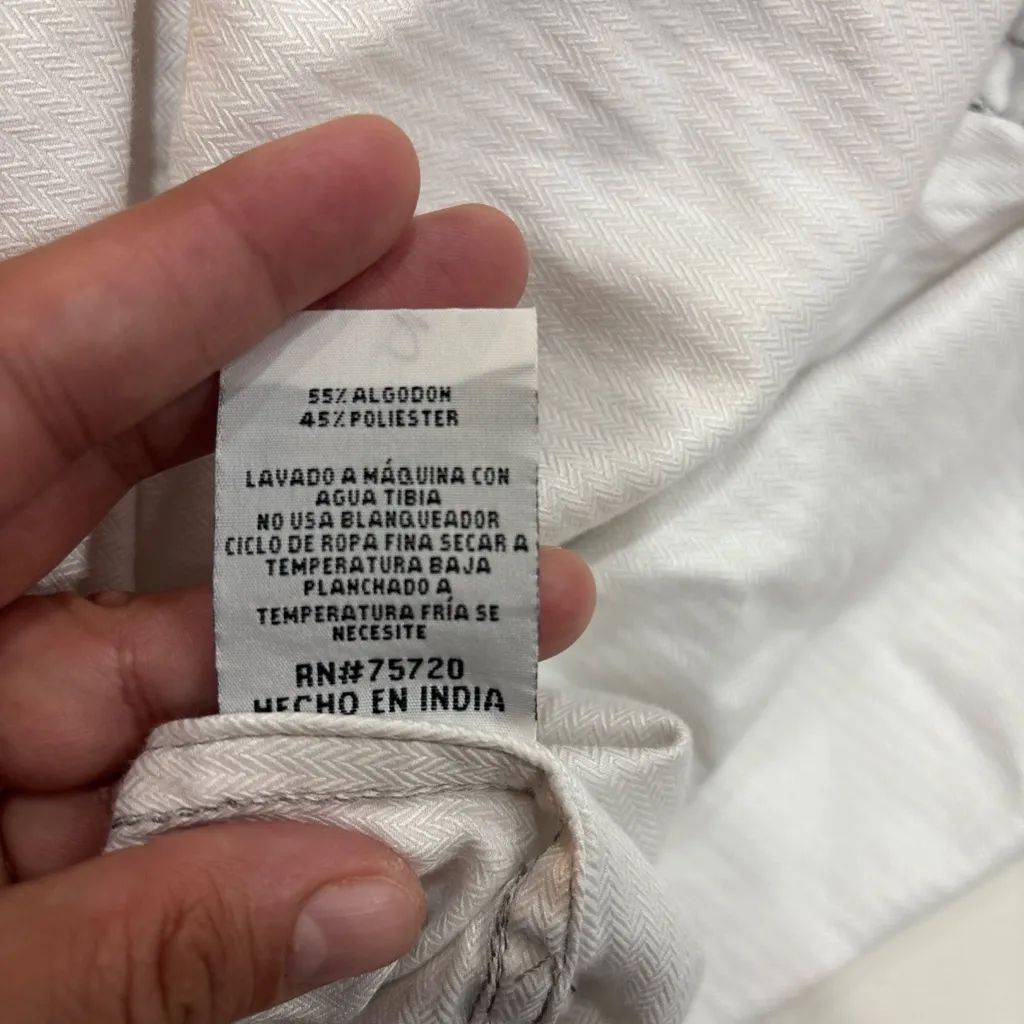 BKE Women’s Standard Fit Medium Western Front Snap Shirt  White - Image 14