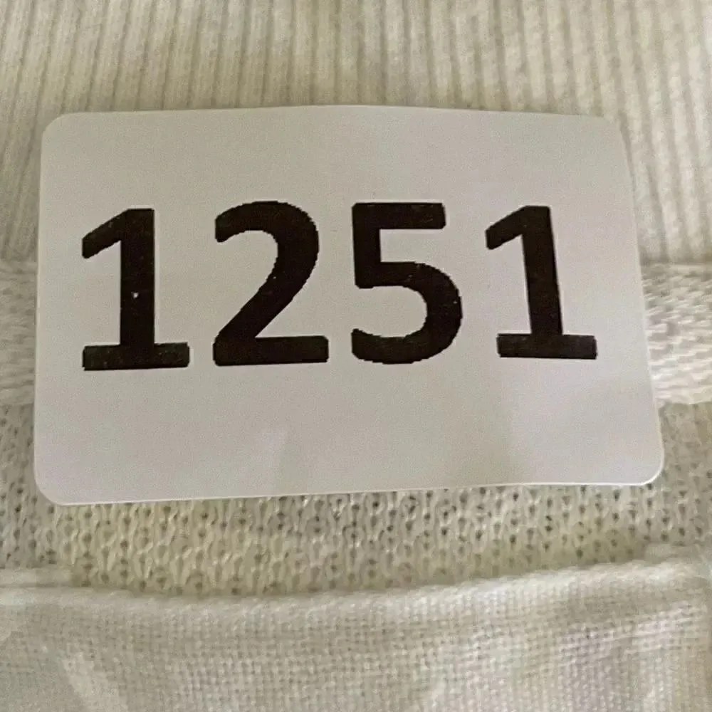 Nordstrom Caslon V-Neck Women’s White Front Zipper Long Sleeves SZ S #1251 - Image 10