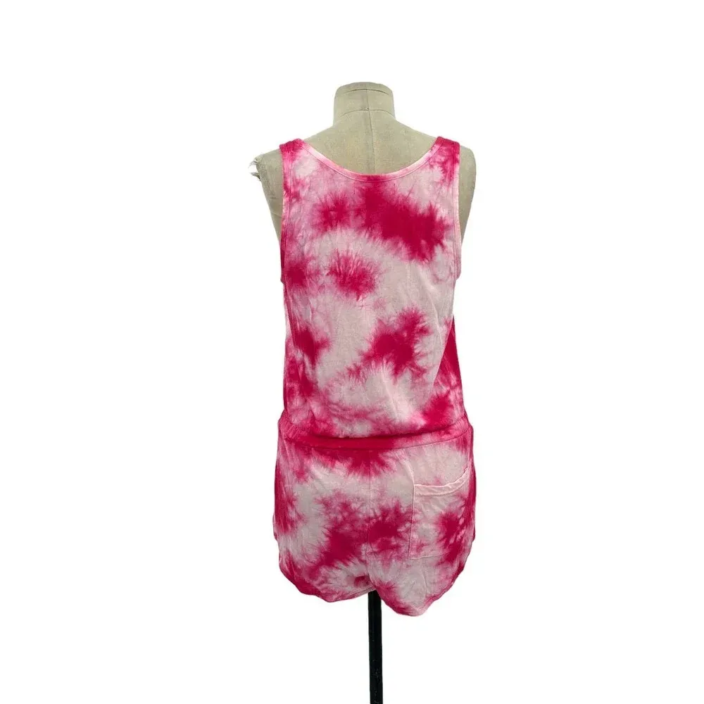 Spiritual Gangster Perfect Tie Dyed Romper Pink Size Small‎ - Image 7