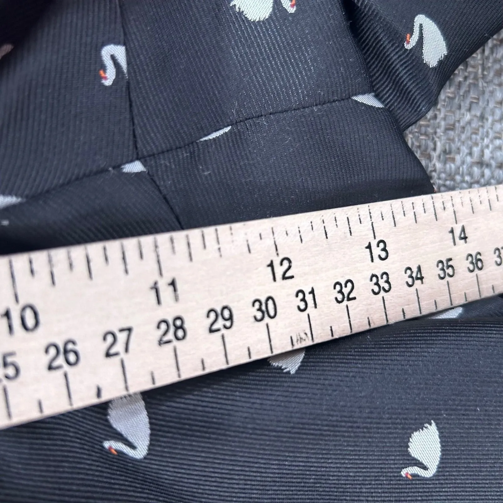 Talbots‎ Swan Animal Print Trouser Pants Black 14W - Image 12