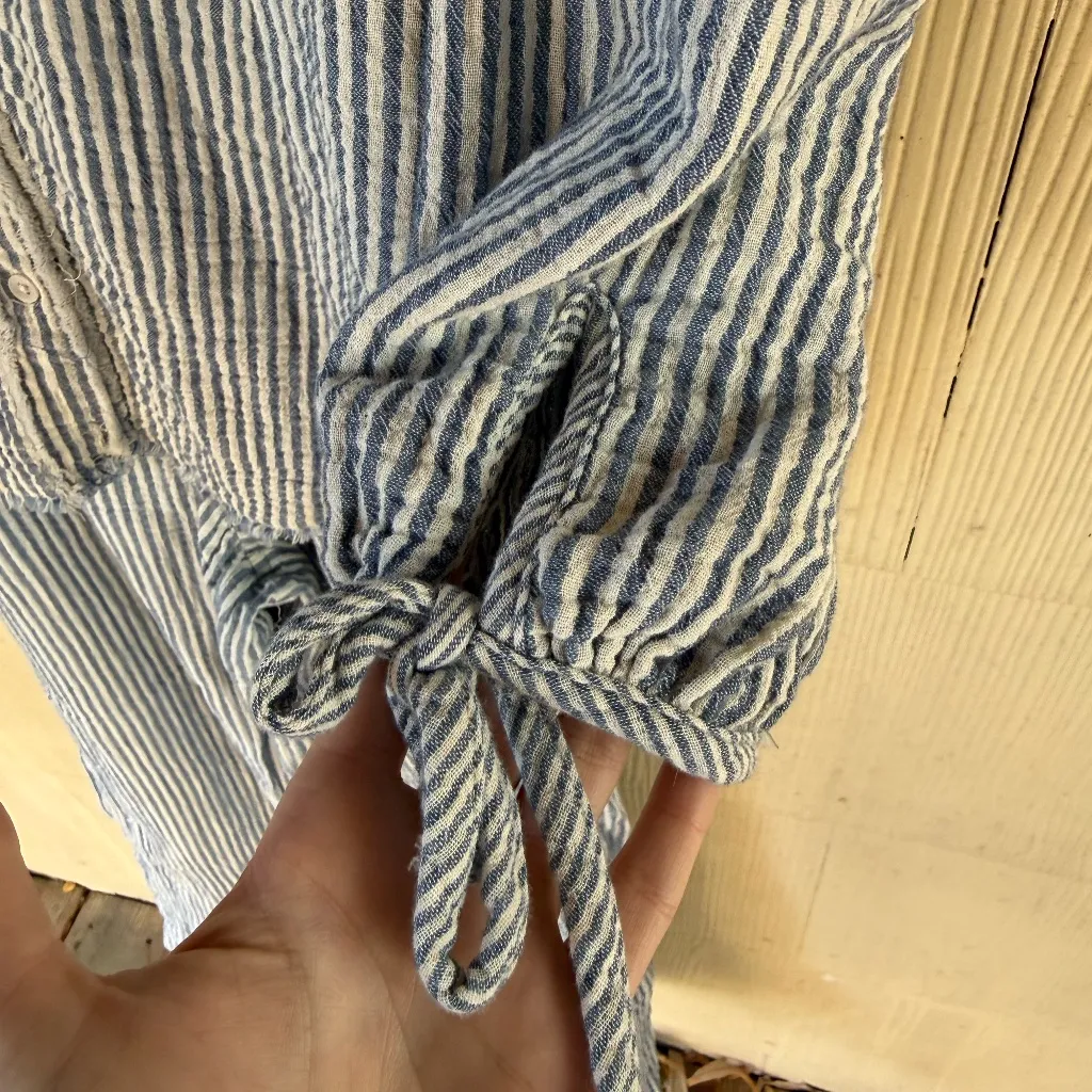 Aerie Daybreak Button Down and Trouser Set - Image 5