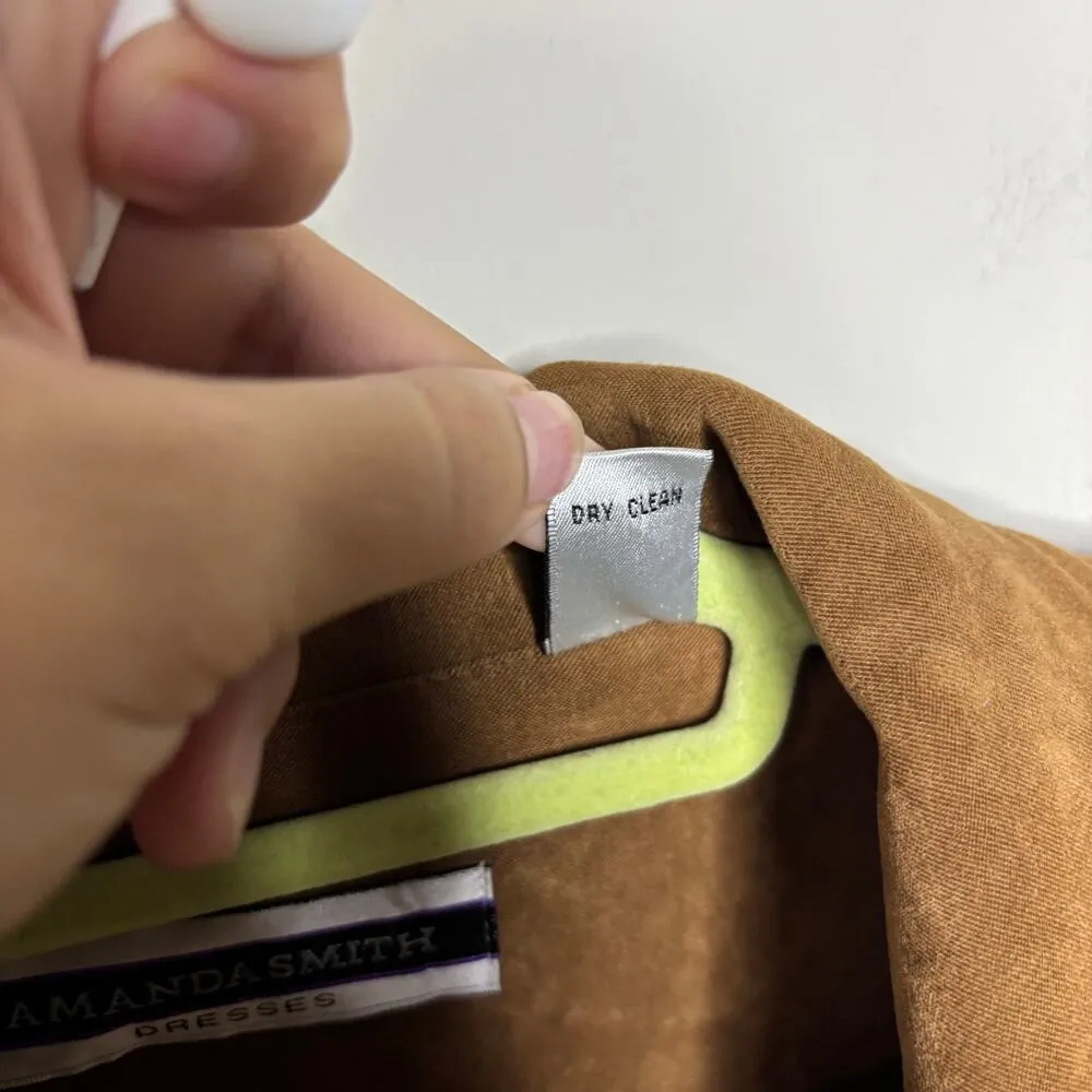 Amanda Smith Brown Vintage Jacket Sz 16 - Image 7