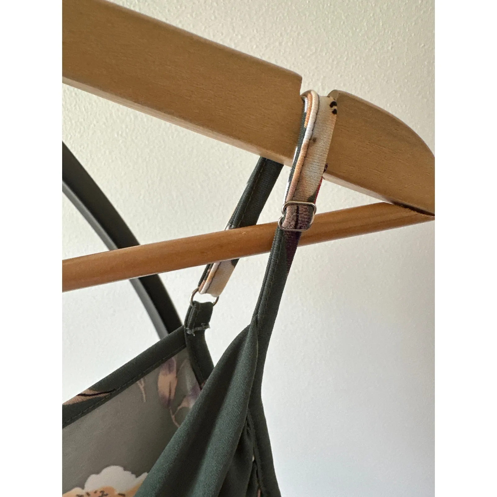 Stitch Fix - Beacon Green Rust Floral Camisole Size XL - Image 2