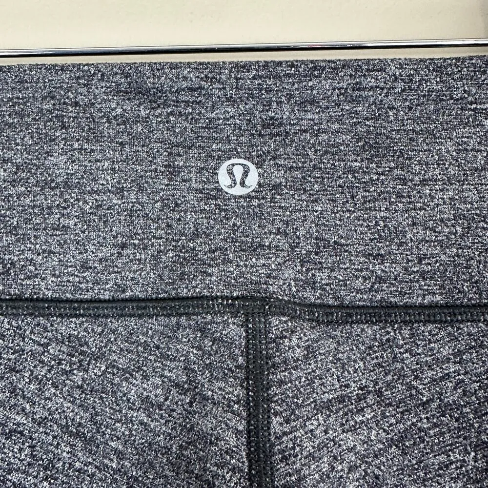 Lululemon Leggings Womens 2 Gray High Waist Yoga Athleisure - Image 4