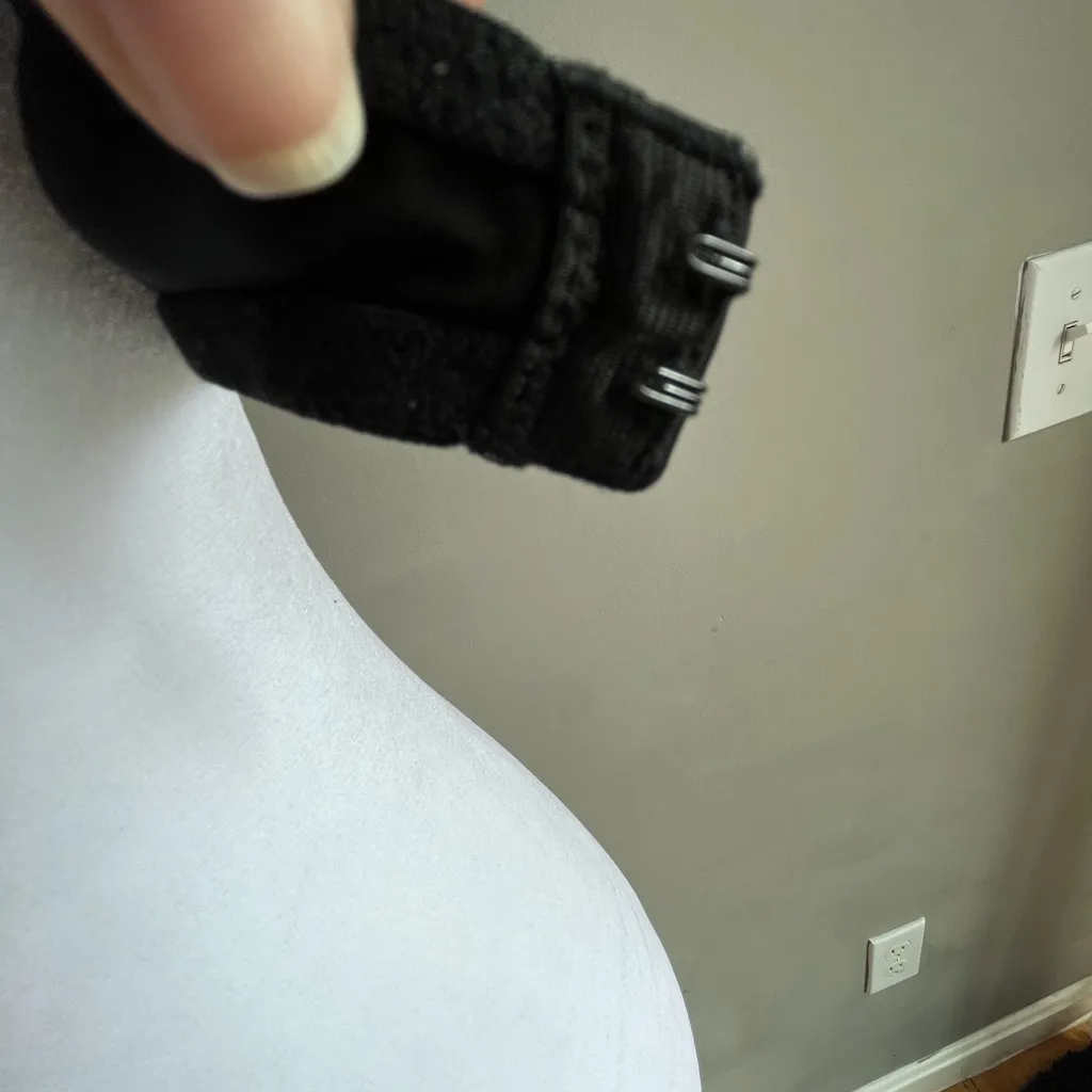 Victoria Secret Pink Push Up Bra Black 34 C Sexy Lingerie - Image 6