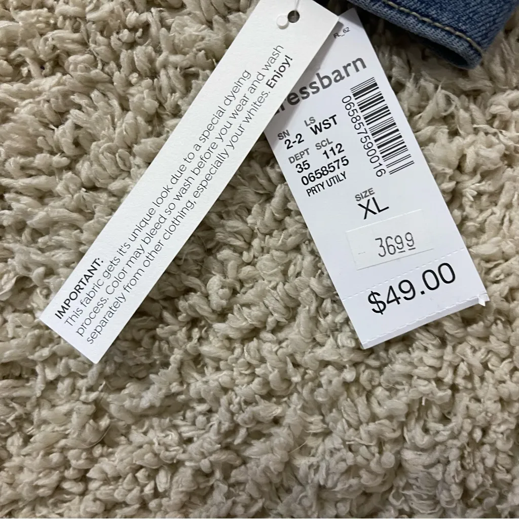 Westport Stylish Blue Denim Barn Jacket - Image 5