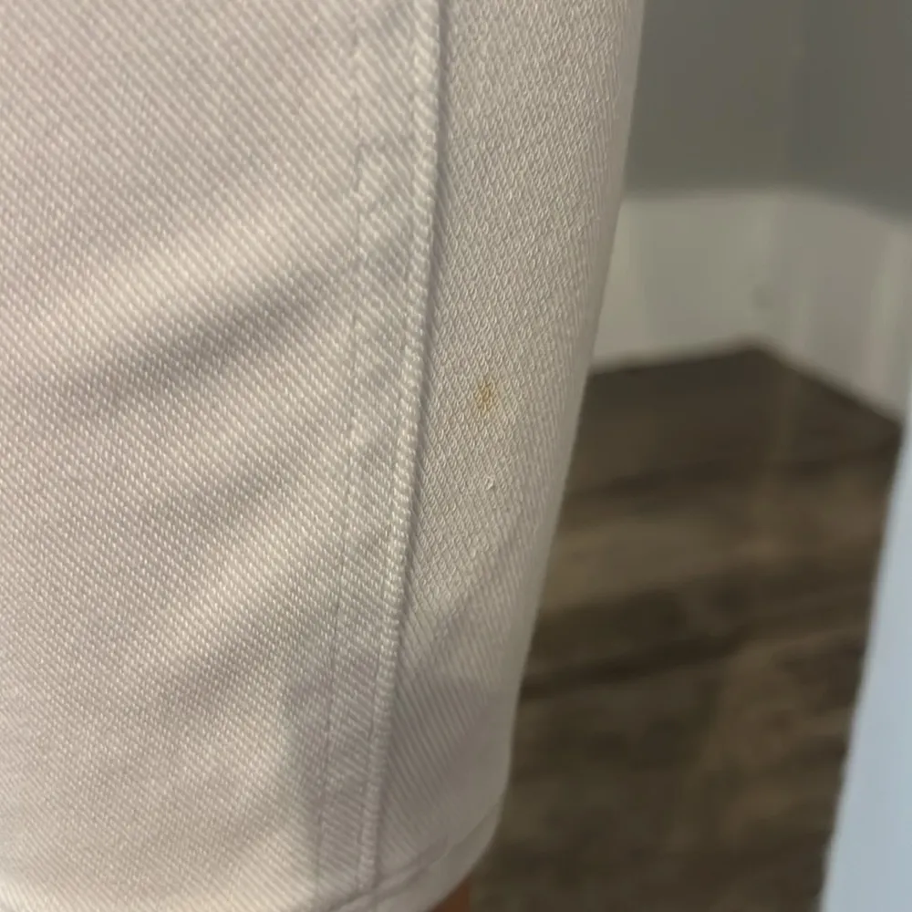 Spanx White Skinny Jeans Bone Pull on Stretch Pants Size Large #132 - Image 8