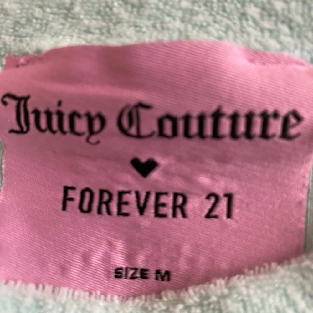 Forever 21 x Juicy Couture Terry cloth crop top M - Image 5