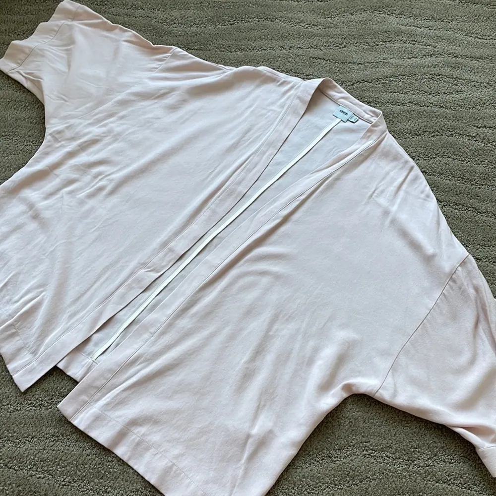 ASOS beautiful blush pink drape kimono cardigan - Image 2