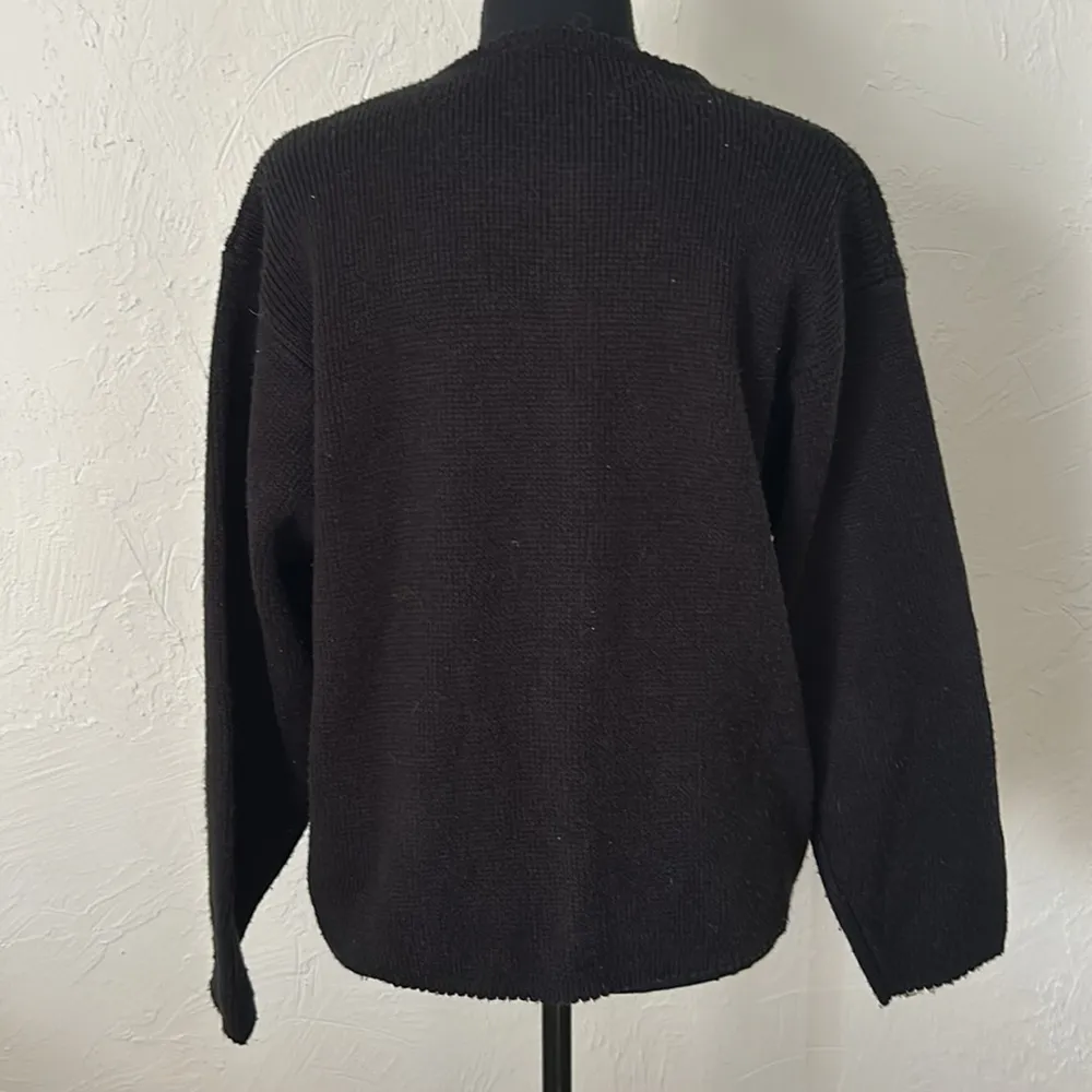 Vintage Black Wool Tally - Image 6