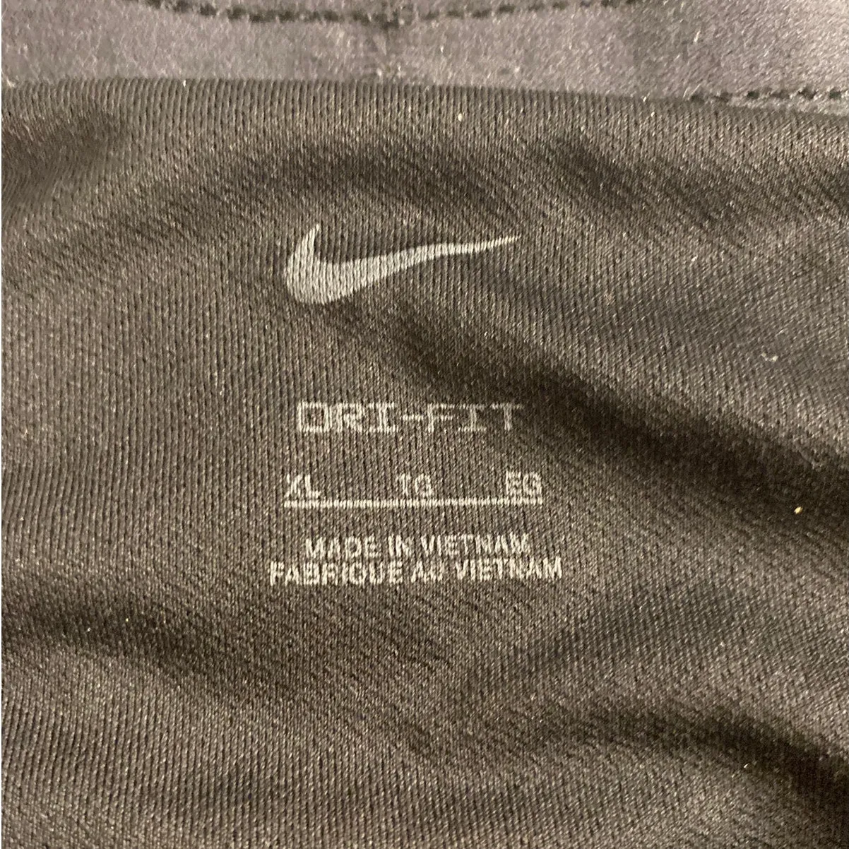 Athleisure Minimalist Black Dri-FIT Running Shorts Nike Women’s XL - Image 2