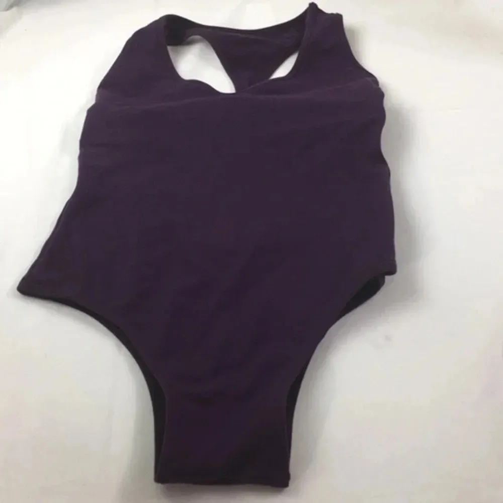 Red sport swim wear S Purple - Image 5