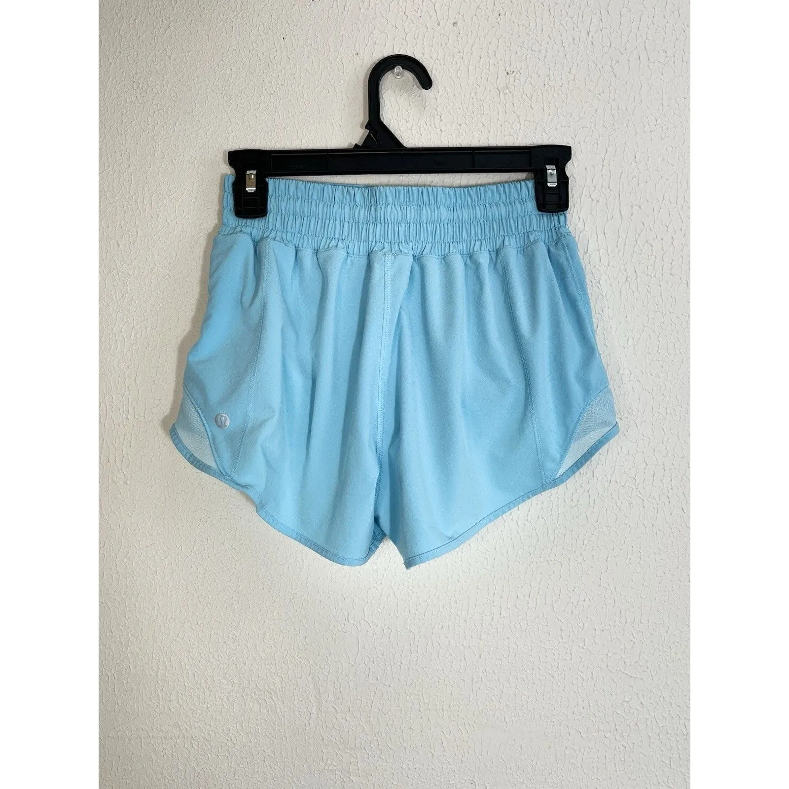 Lululemon Hotty Hot Low-Rise Lined Short Cyan Blue Size 4 - Image 6