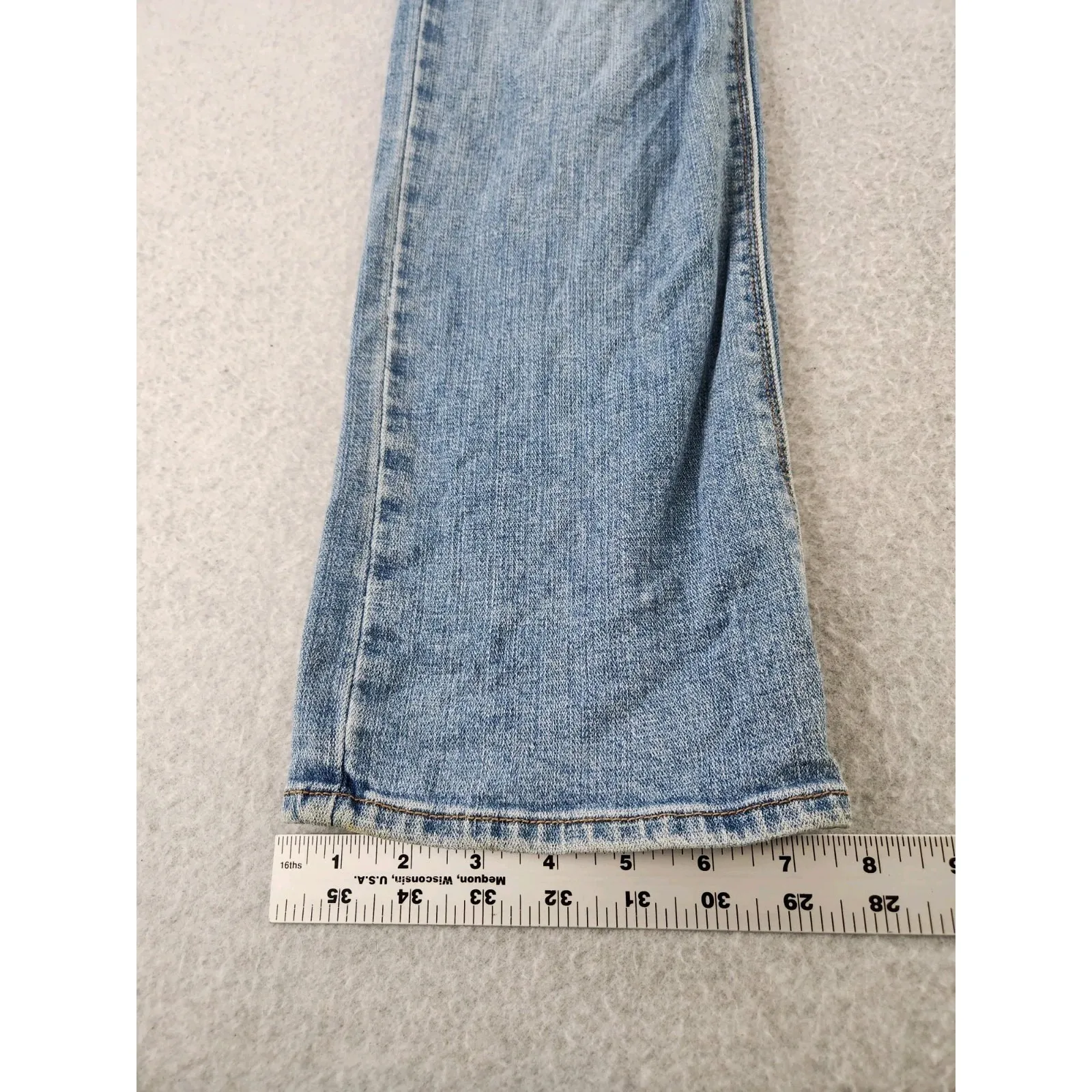Levis Jeans Womens 10 Blue Denim Straight Perfect Waist Mid Rise Retro - Image 4