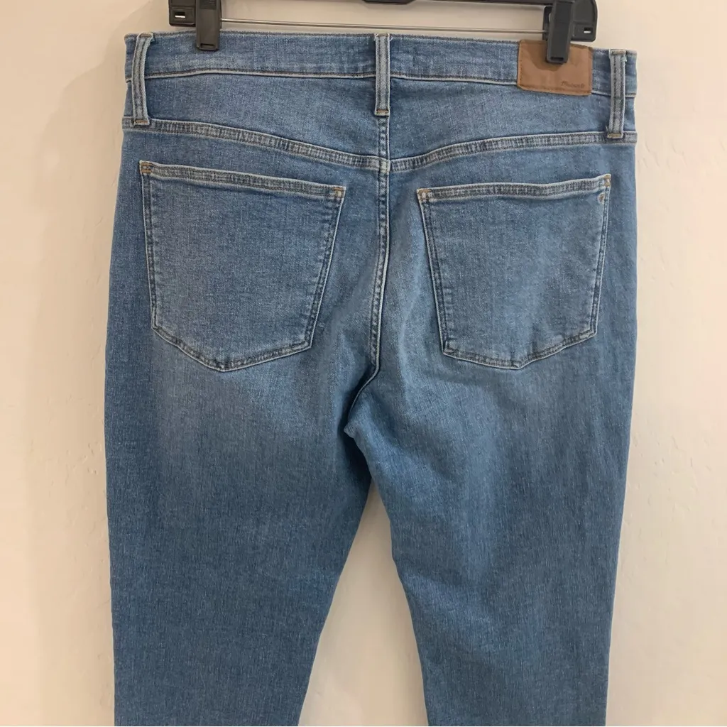 EUC Madewell The Slim Boyfriend High Rise in Mayberry Wash Jeans Size 29 - Image 8
