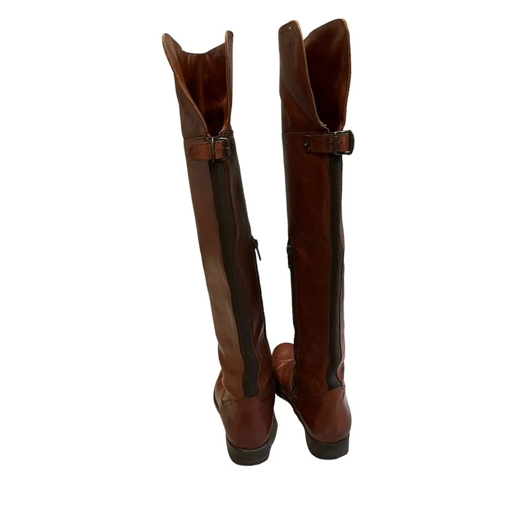 FRYE Melissa Over the Knee Boot, Cognac  Sz 8 - Image 8