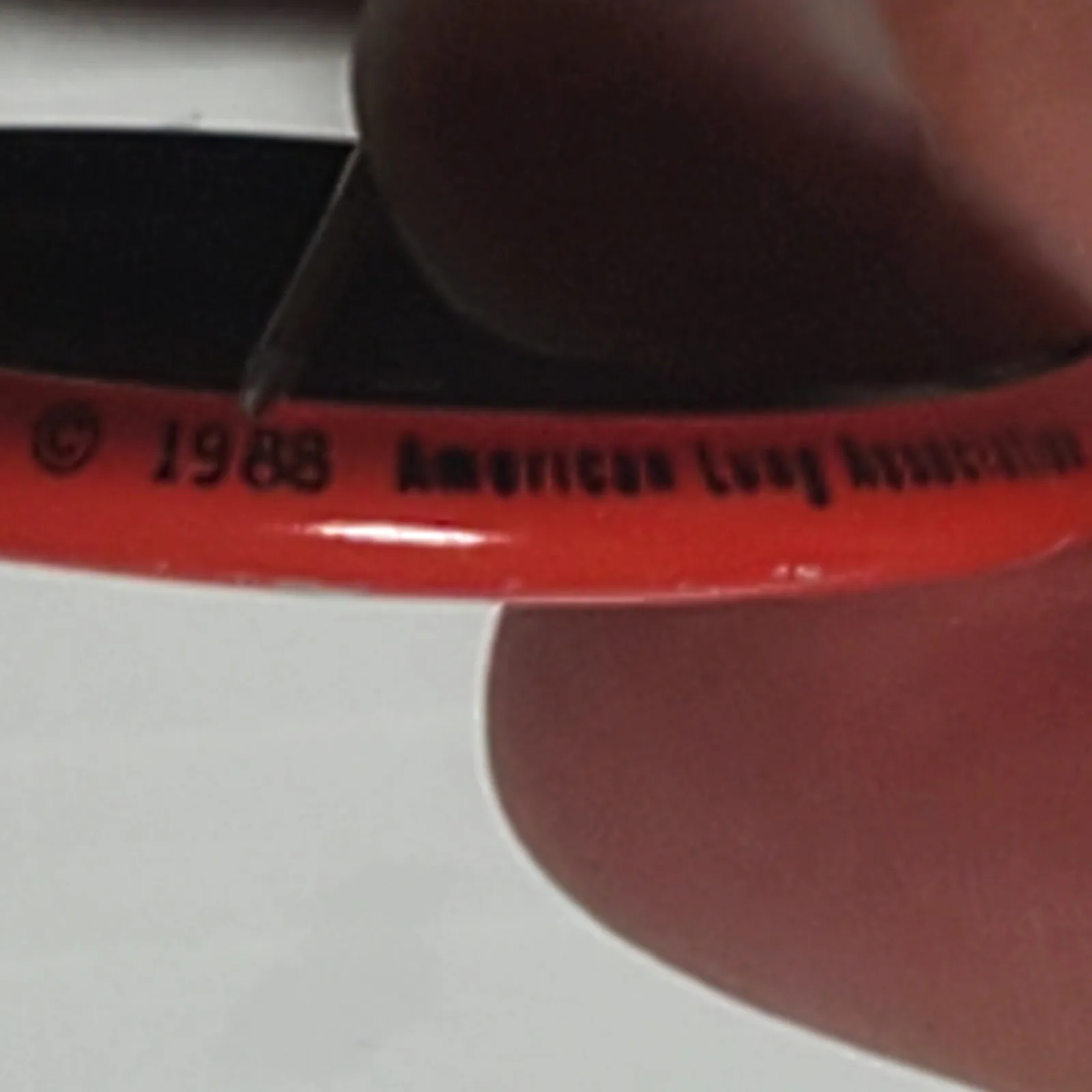 1988 Your Smoking Hurts My Lungs American Lung Association Button Pin 1.5" - Image 3