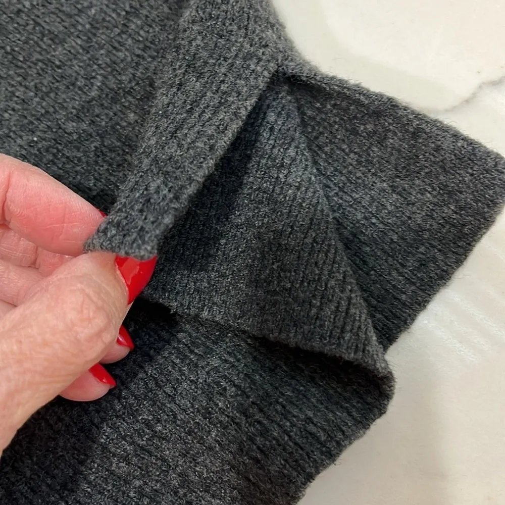 J. Crew gray crew neck long sleeve sweater - Image 7