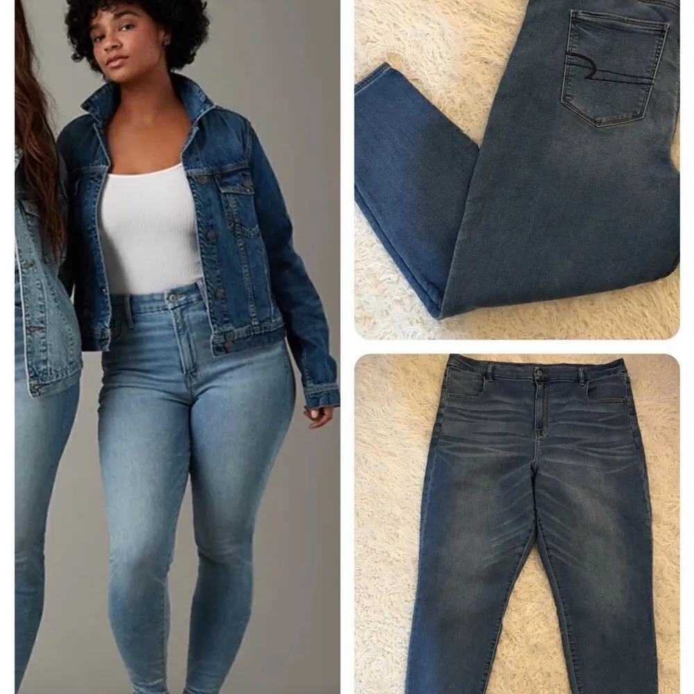 NEWw/o Tags! Plus size American Eagle 🦅 High waist curvy - Image 2