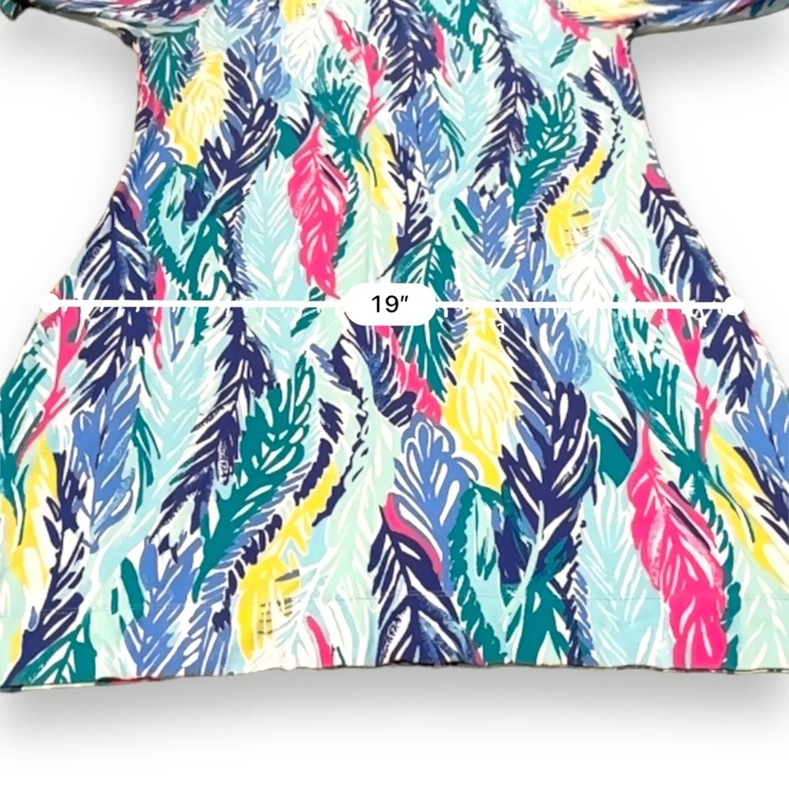 Lilly Pulitzer Sophie Multicolor Light As‎ A Feather UPF+ 50 3/4 Sleeve Dress M - Image 13