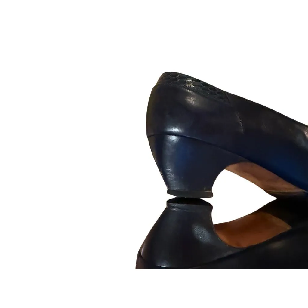 Salvatore Ferragamo Black  Heels size 9 1/2 - Image 9