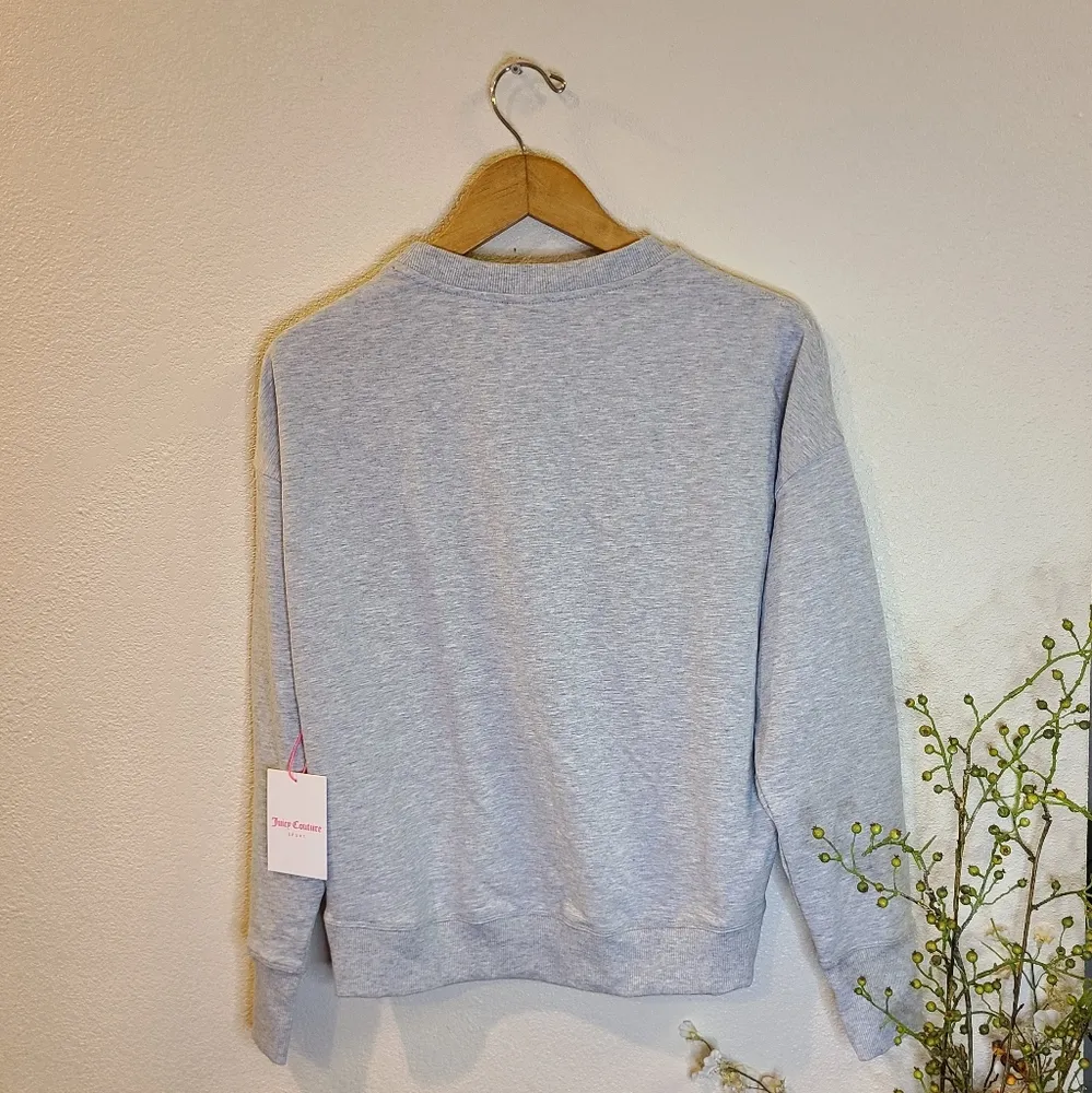 Gray Longsleeve Sweater Size Medium - Image 2