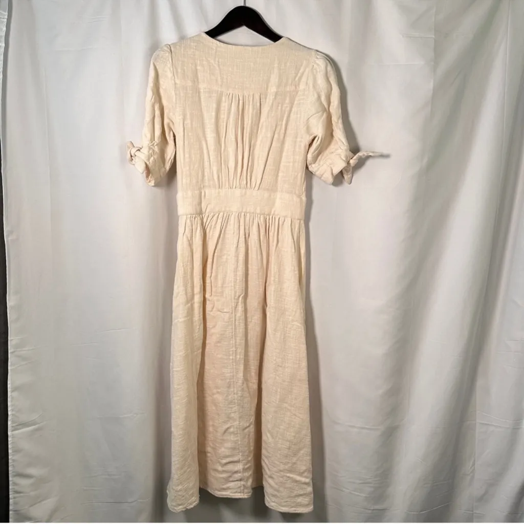 Free People Cotton Button Front Midi Dress
Cottagecore Cotton Boho Bridal Small - Image 14
