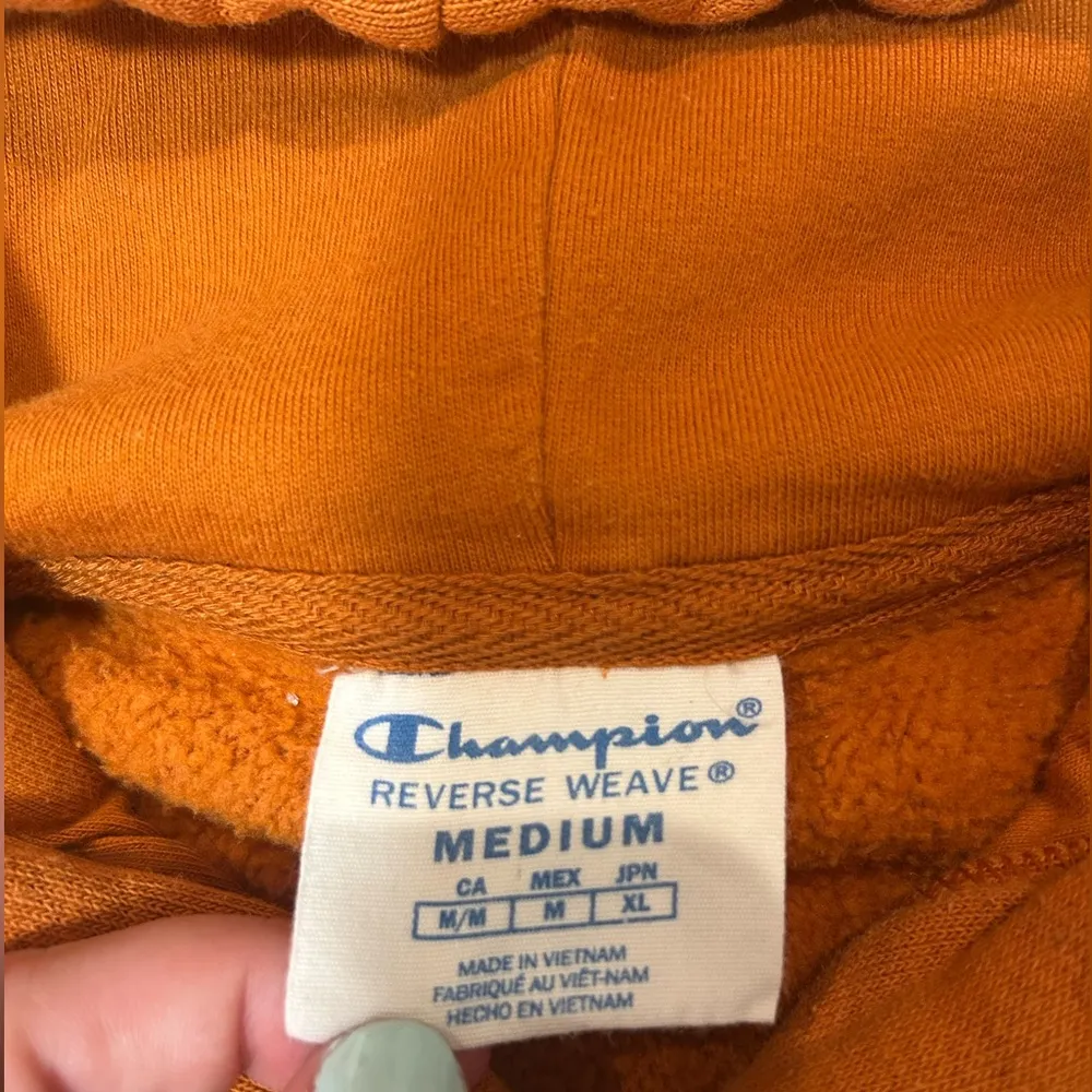 Champion Reverse Weave Hoodie - Burnt Orange - Image 4