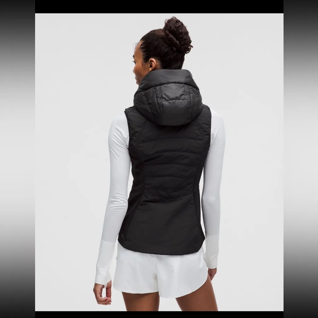 Lululemon 🆕  Another Mile Vest * Hood / BLK - Image 6
