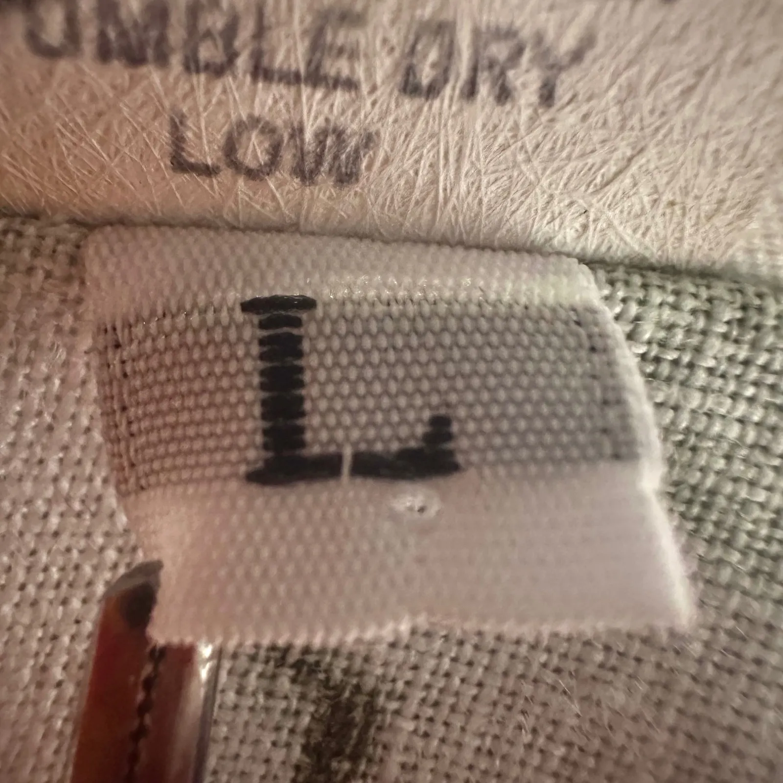 HABITAT 100% Linen Floral Paisley Button Up Tunic Shirt Women's L Lagenlook Boho - Image 9