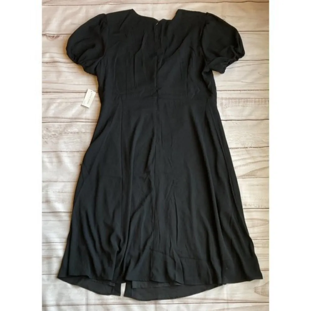 Alexia Admor Gracie Sweetheart Black Midi Dress Plus Size 2X NWT - Image 3