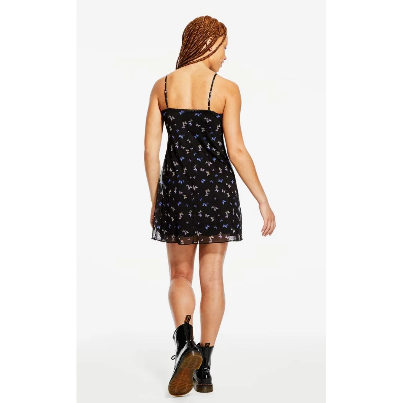 Aeropostale‎ Butterfly Dress Fairycore Skater Fit And Flare Mini Coquette S - Image 2