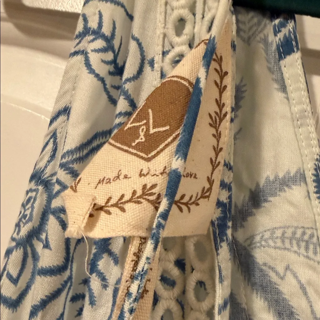 Z&L nwt jade jungle maxi dress large Blue - Image 9