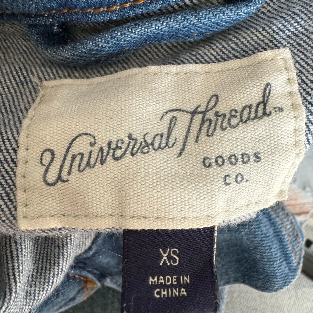 Universal Threads Universal Thread Jean Jacket size‎ XS - Image 3