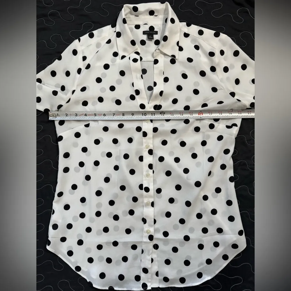 J. Crew Factory Jacquard Dot Pop - Image 4