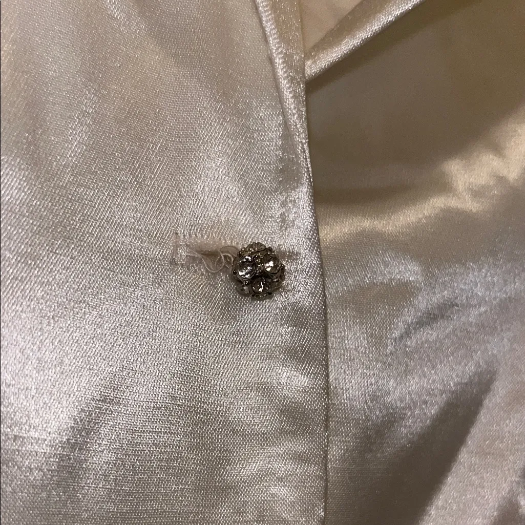 Vintage Elegant Blouse Jeffrey and Dara Evenings Tom Barra Shirt Size 16 - Image 8