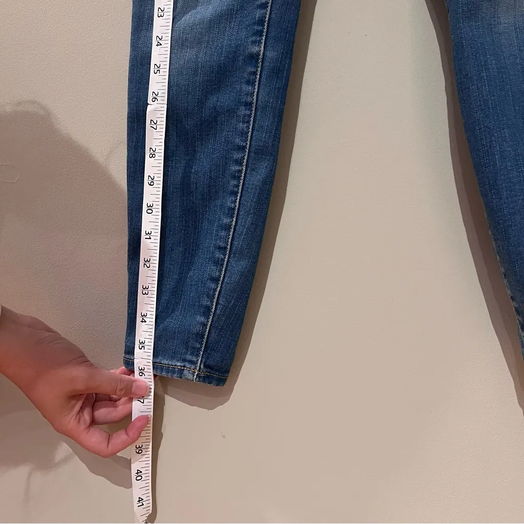 American Eagle Skinny High Rise Jeans Size 2S - Image 4