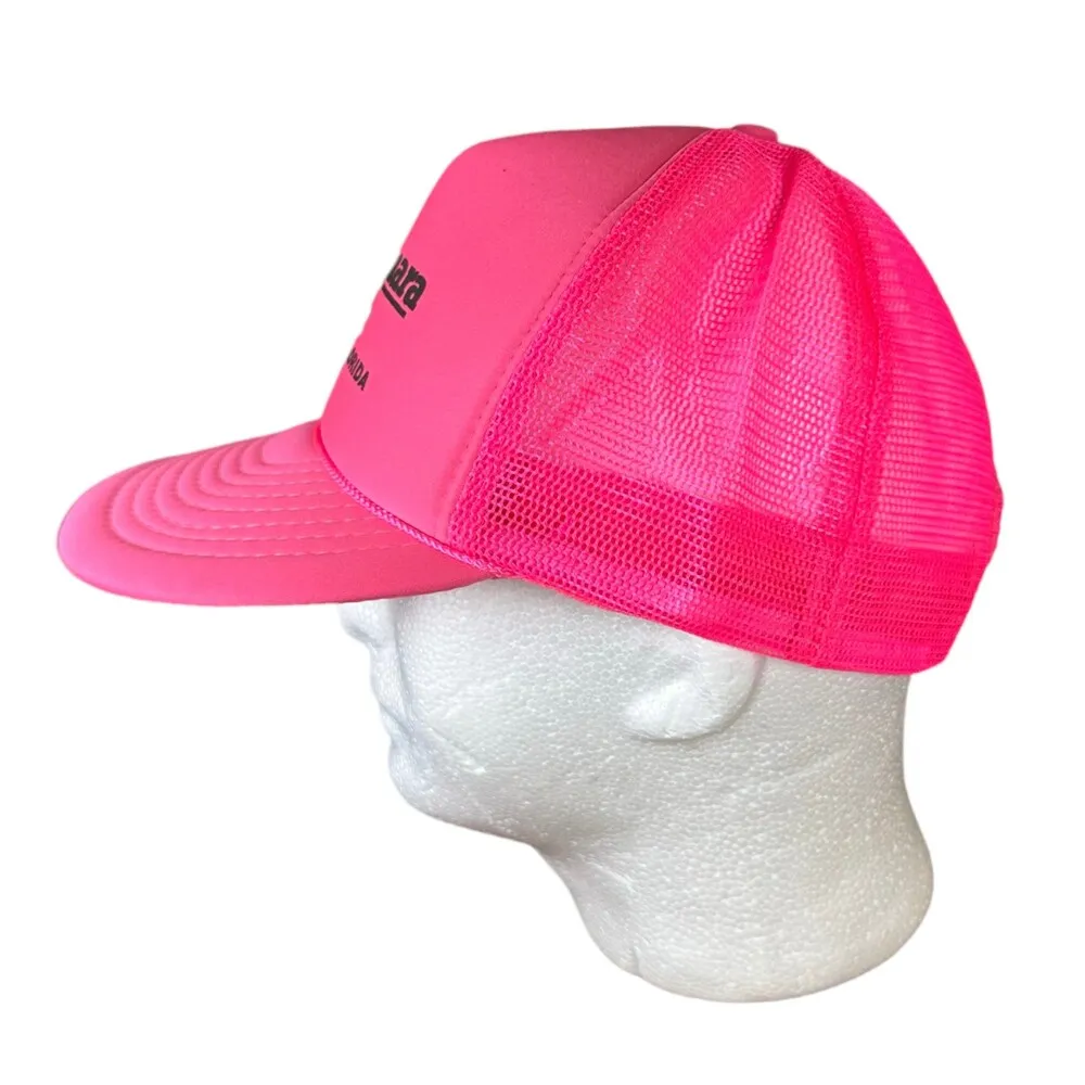 Nissin Vintage Barbie Pink McNamara Pontiac Hat Snapback One Size - Image 5