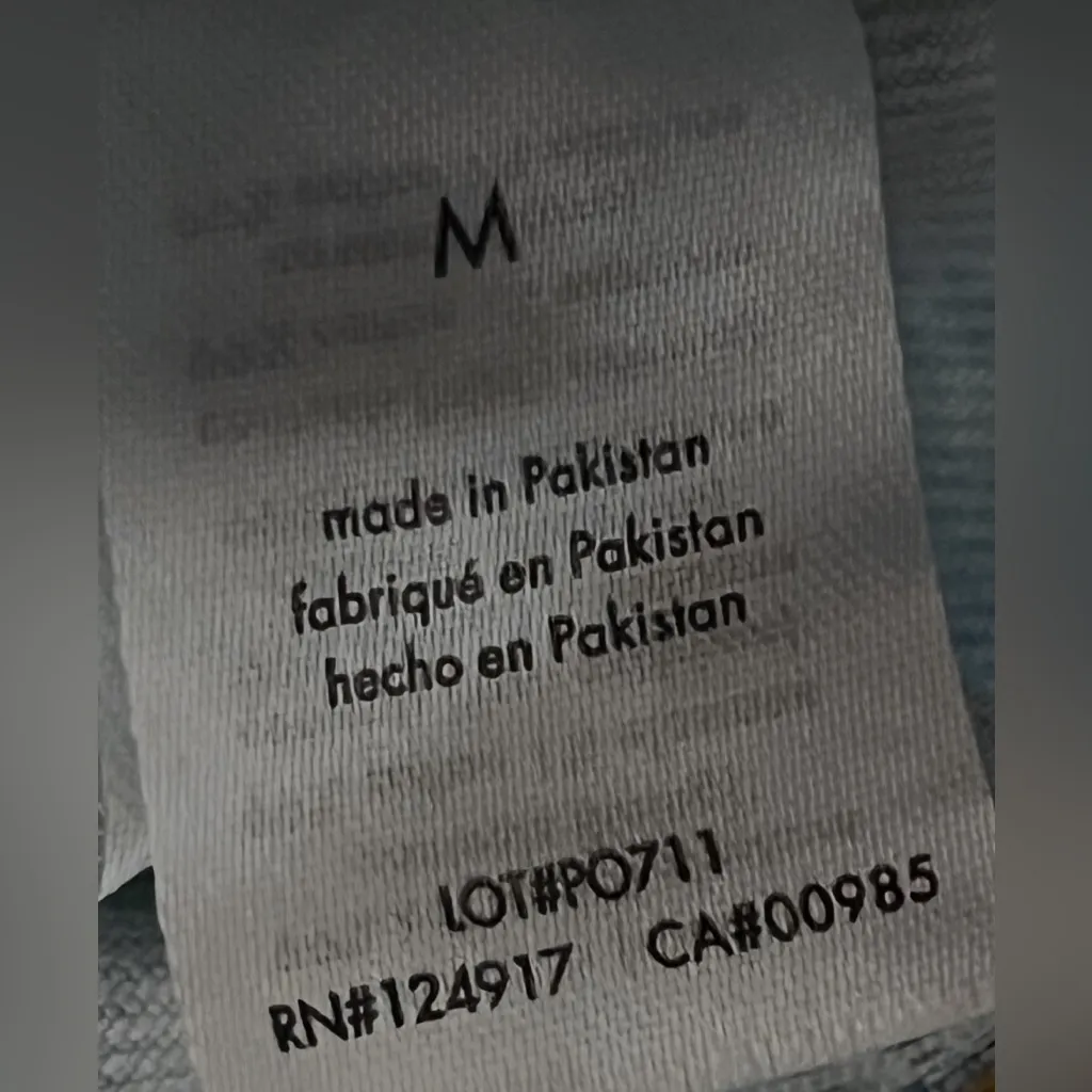 The Revolve Acid Wash Denim Jean Crop Top by WeWoreWhat in size M - Image 7