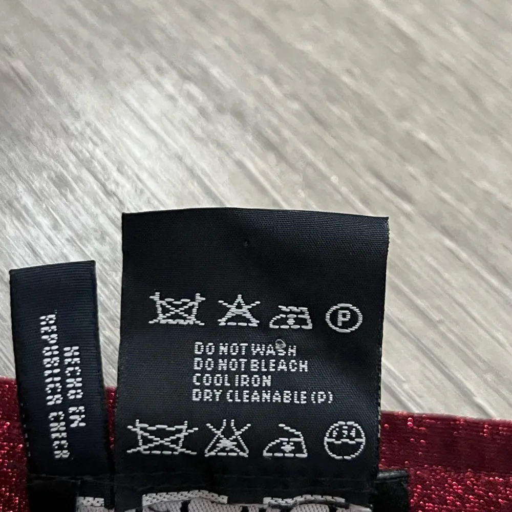 Vintage Escada Sport *flaw 2 Piece Metallic Shimmer Blouse Set | Red | 42/L Size L - Image 11