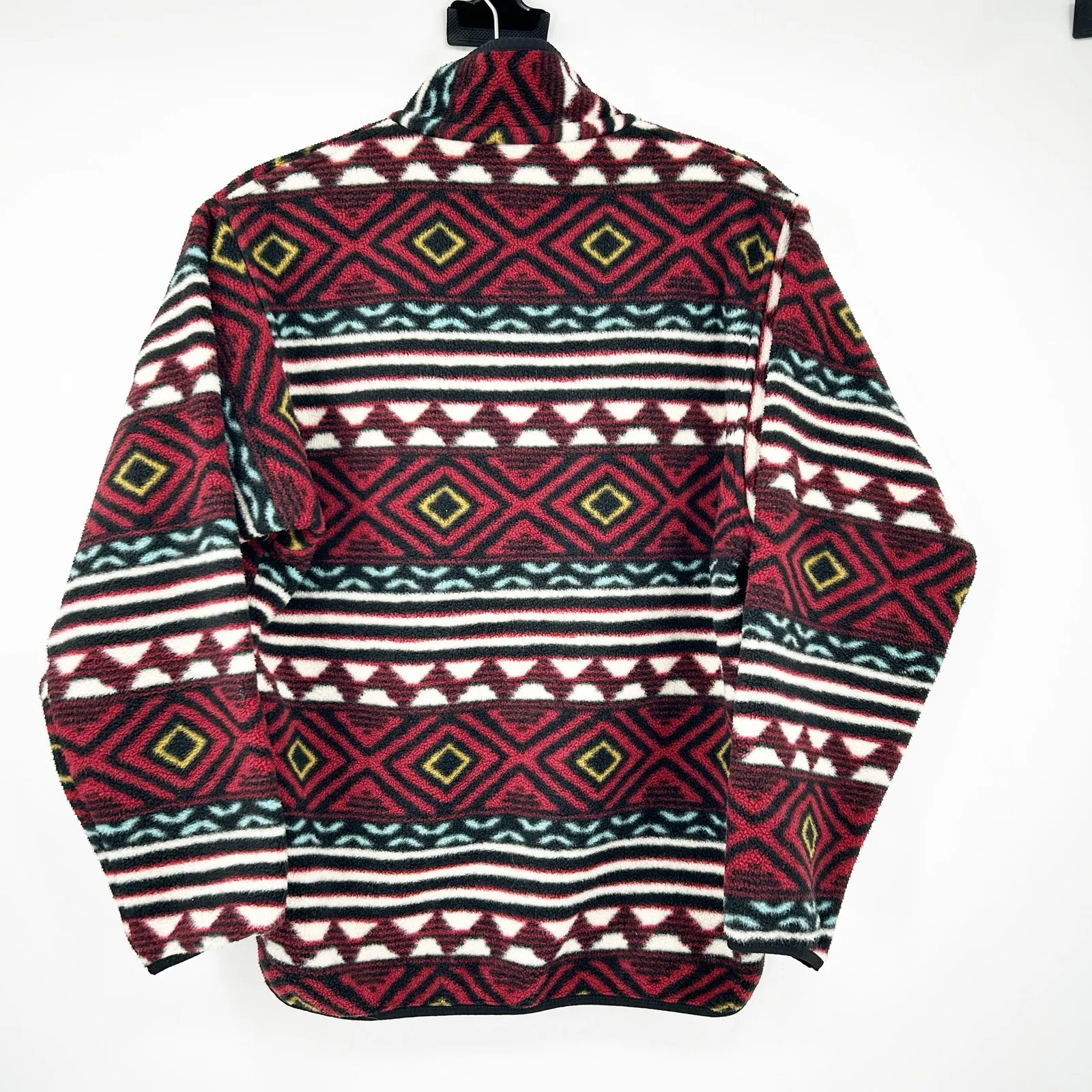 Patagonia Synchilla Snap-T Fleece Aztec Pullover Jacket Saltillo‎ Cinder Red XS - Image 11