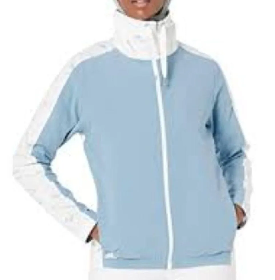 Adidas Women's Printed Primeblue Golf Jacket Size L - Image 12