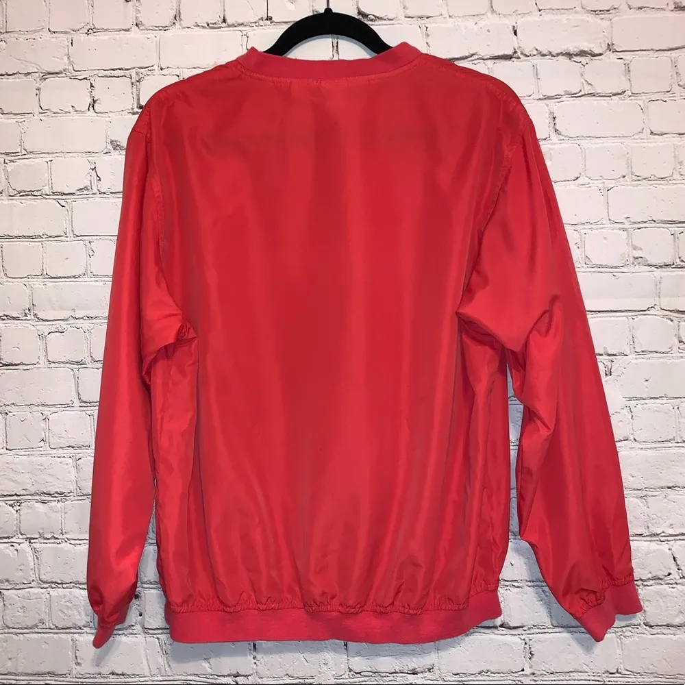 Izod Coral Colored Pullover - Image 4