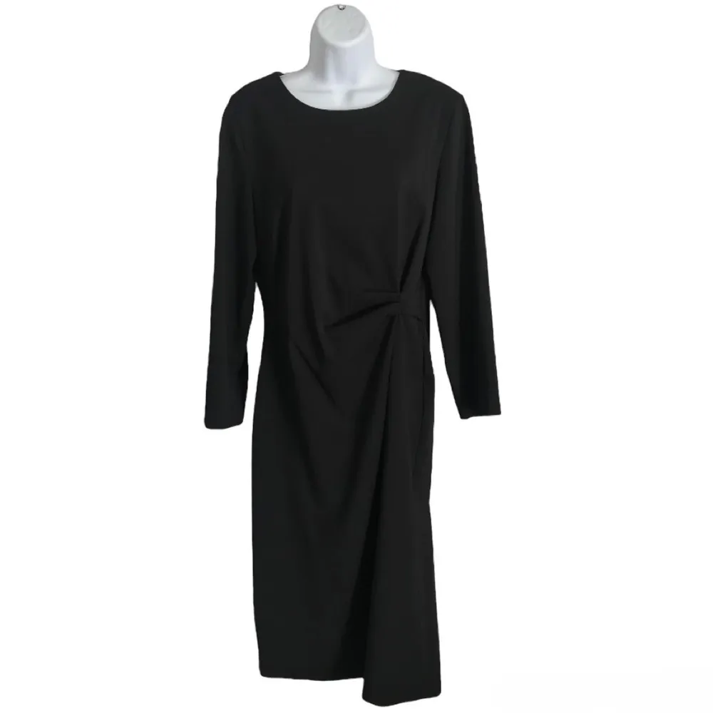 Vtg  Classic 3/4 Sleeve Midi Dress Size 10 “Excellent” Made In The USA - Image 3