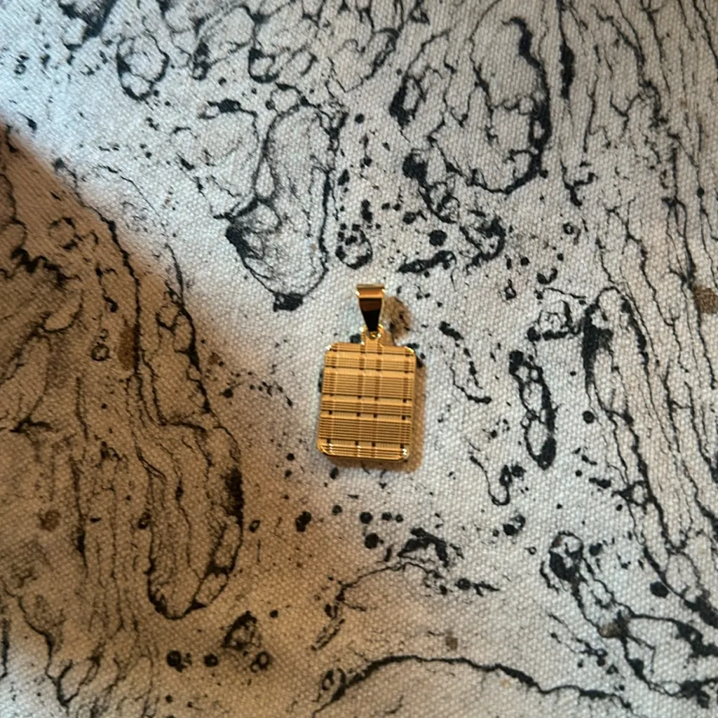 Anthropologie A charm gold plated - Image 2