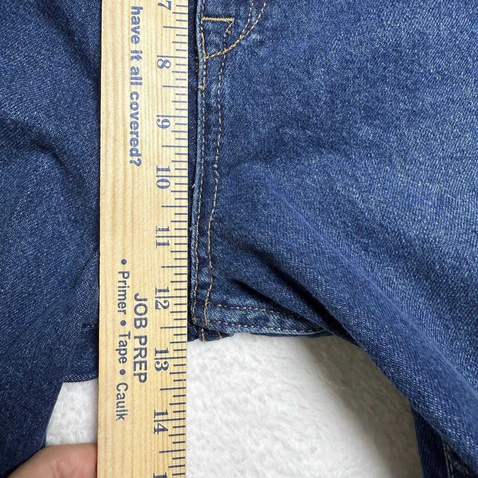 We The Free Womens Tinsley Baggy Jeans Size 31 High Rise Straight Leg Festival - Image 7